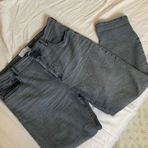 Authentic Stretch High Rise Slim Straight Jeans